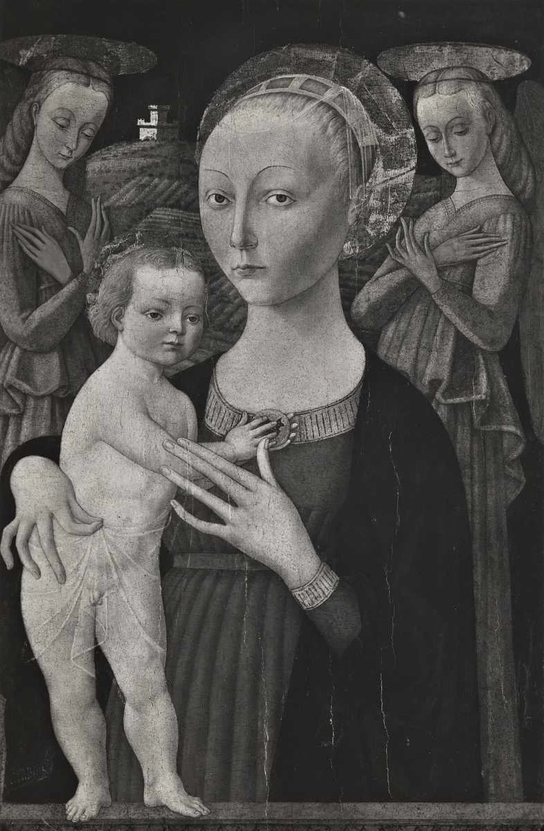 Madonna con Bambino e angeli